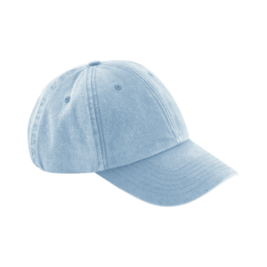 private label - vintage cap junior - lightblue - white embroidery