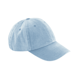 private label - vintage cap junior - lightblue - white embroidery