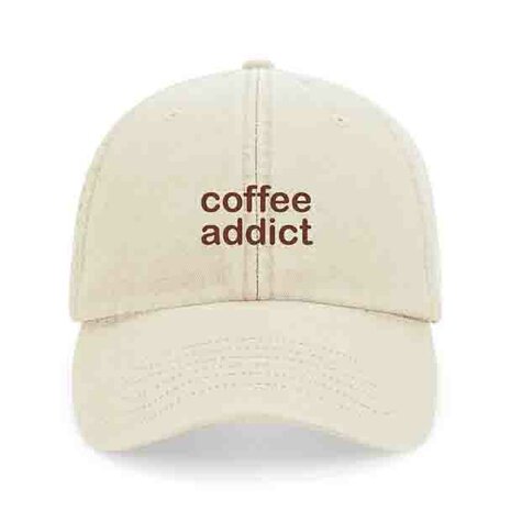private label - vintage cap -  sand - brown embroidery